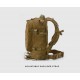 Рюкзак 600D polyester with PVC coating 45L YA-5042 OLIVE, BLACK [YAKEDA]